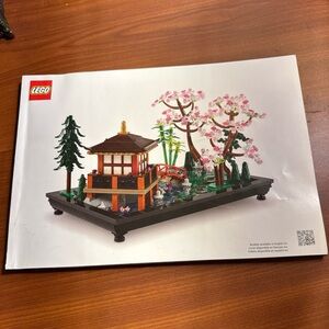 LEGO Tranquil Garden MANUAL ONLY